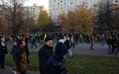 Участники «народного схода». Фото пользователя Твиттер @kubovich